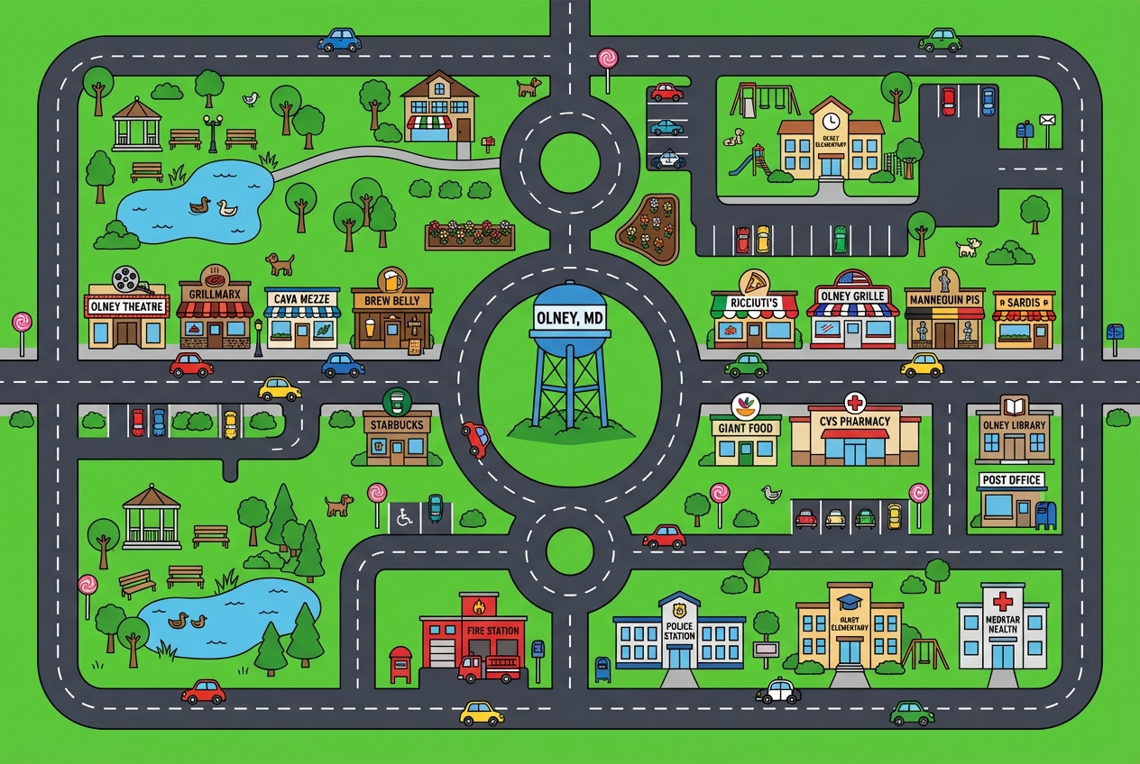 Olney, MD play mat example