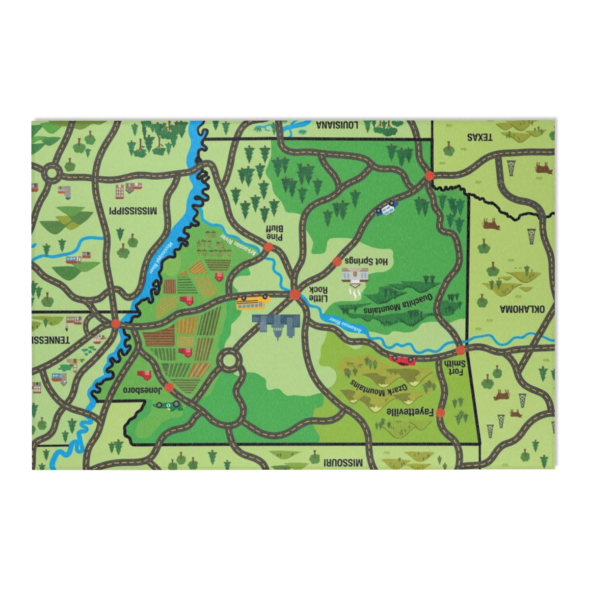 Arkansas Play Mat