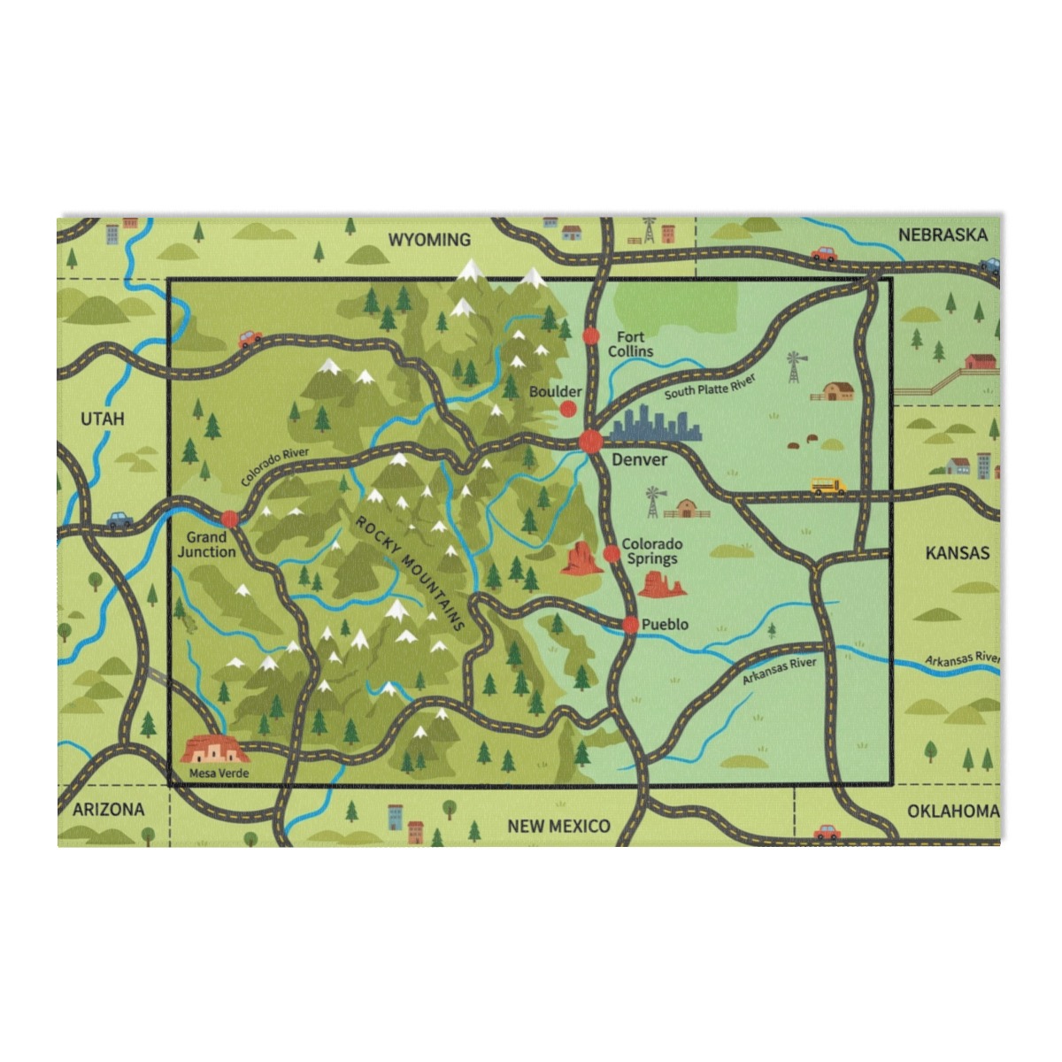 Colorado Play Mat