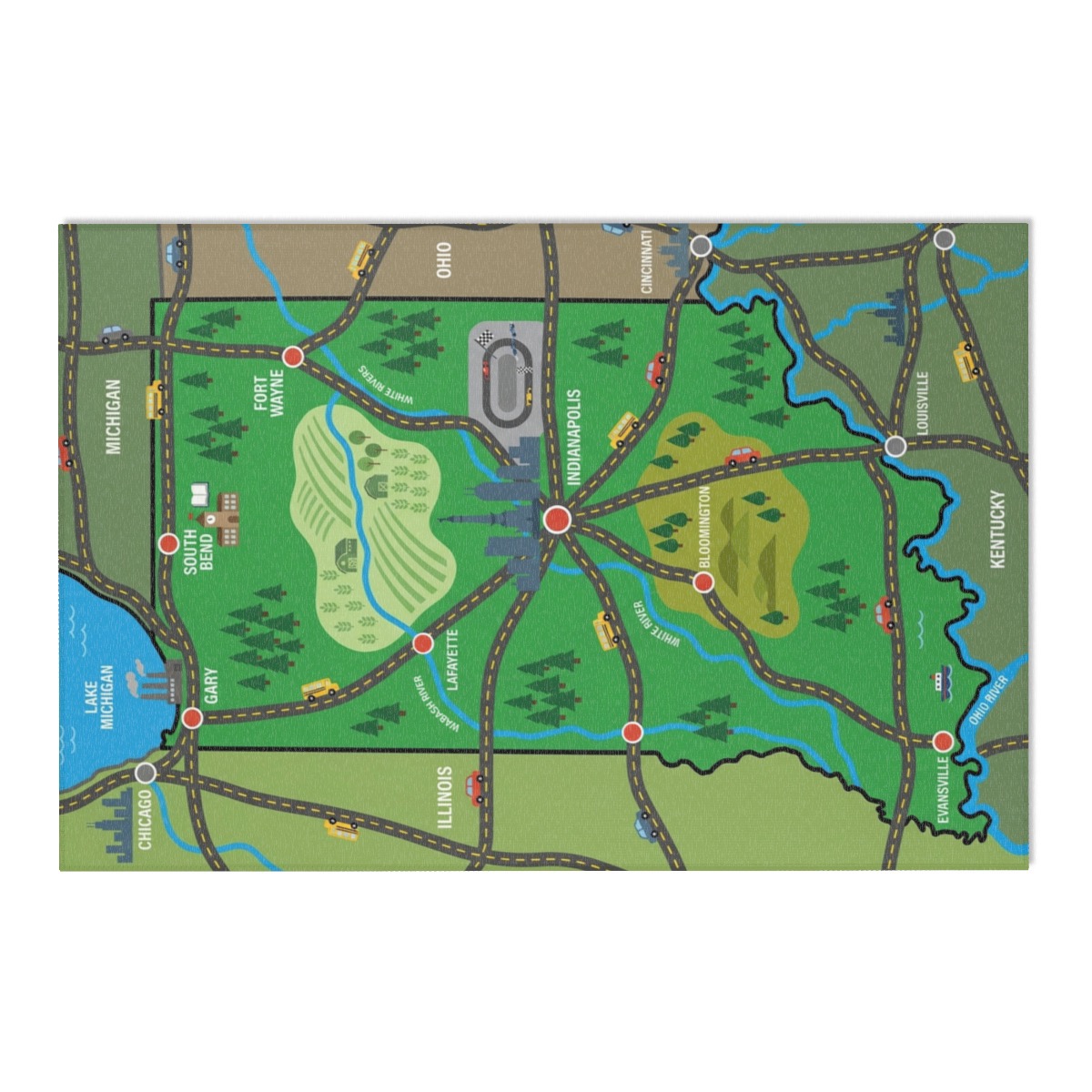 Indiana Play Mat