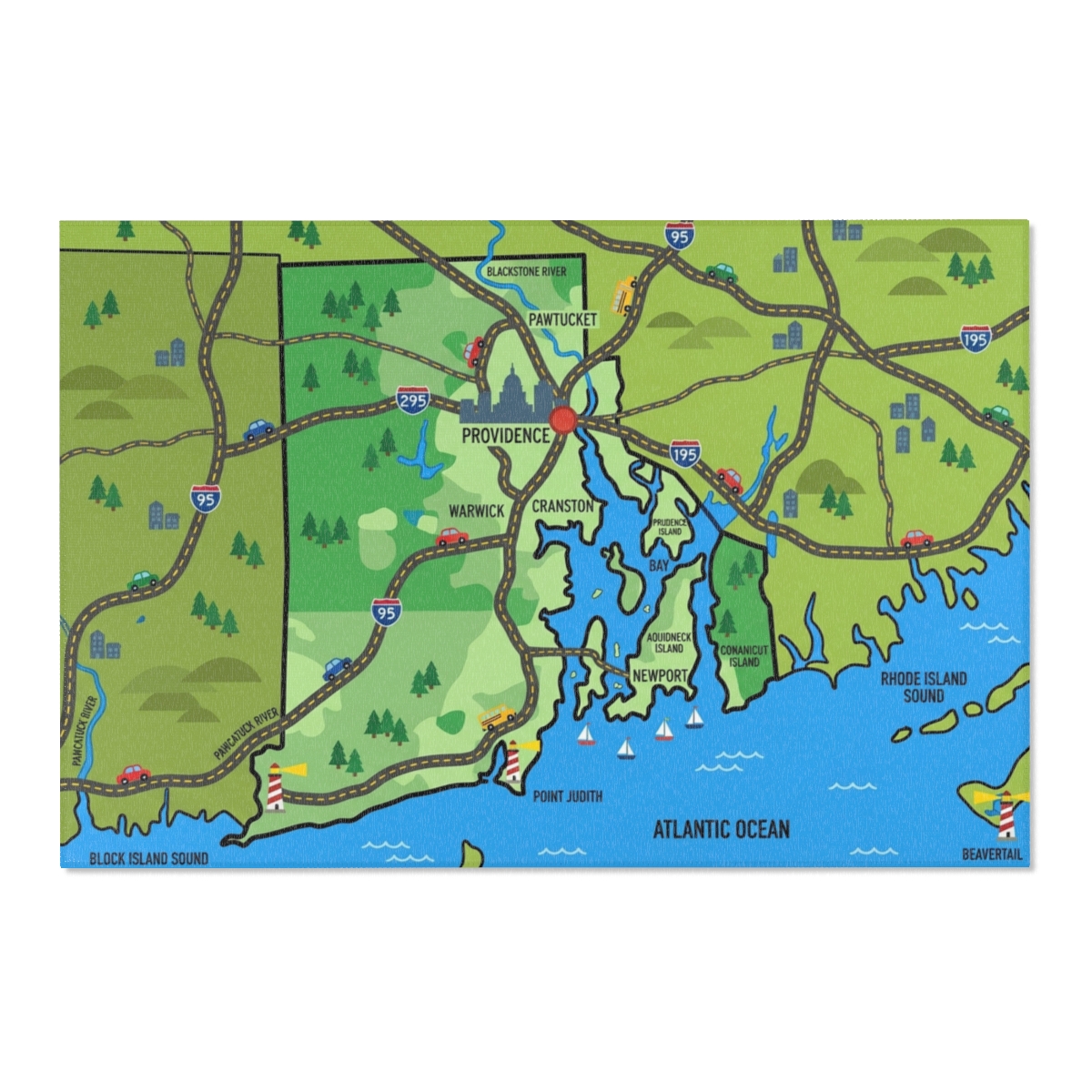 Rhode Island Play Mat