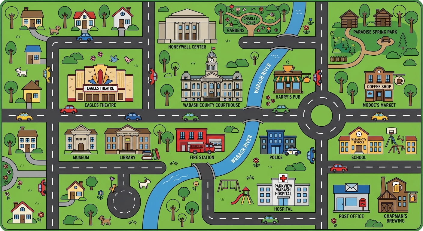 Wabash, IN play mat example